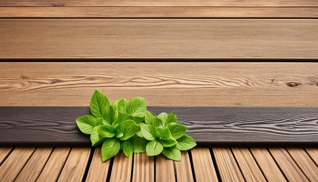 WPC decking vs. wood decking